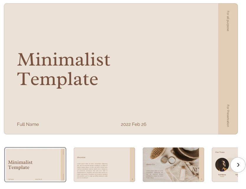 best presentation template canva