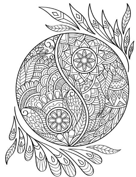 procreate colouring pages free