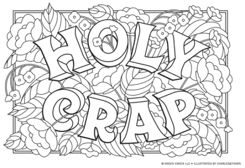 22 Procreate Friendly Coloring Pages for Adults
