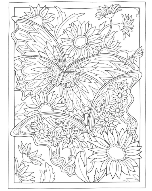 free coloring pages for adults procreate