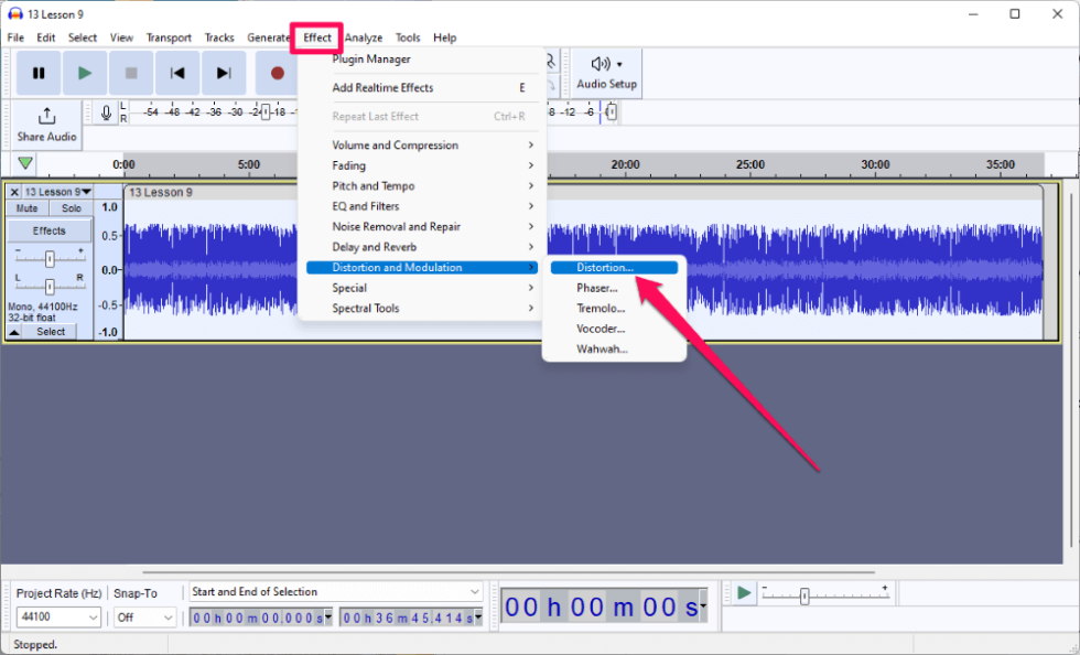 3 Ways to Add Distortion in Audacity (StepbyStep)