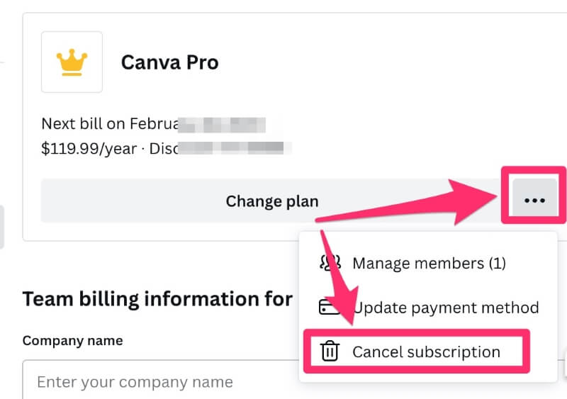 How To Cancel Canva Subscription 4 Quick Steps 
