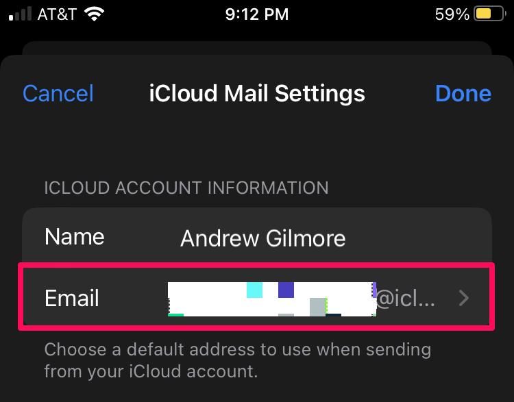 change primary icloud email address