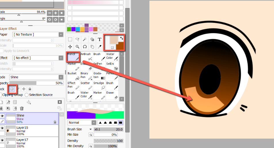 Anime Eye Color Design by Spriggangirl on DeviantArt