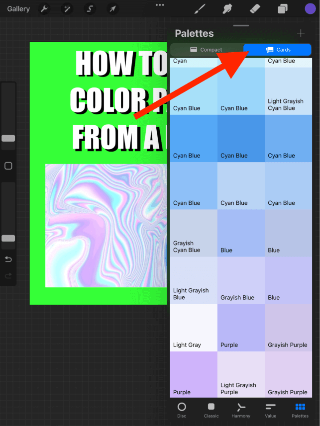 How To Make Color Palette From Image Procreate At Tyler Curr Blog