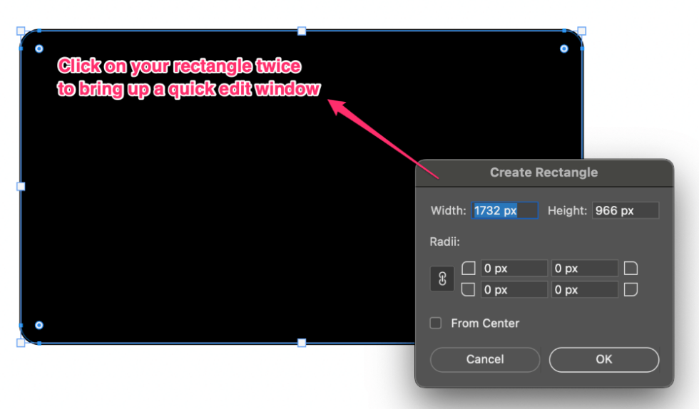 How to Create Rounded Corners in (2 Steps)
