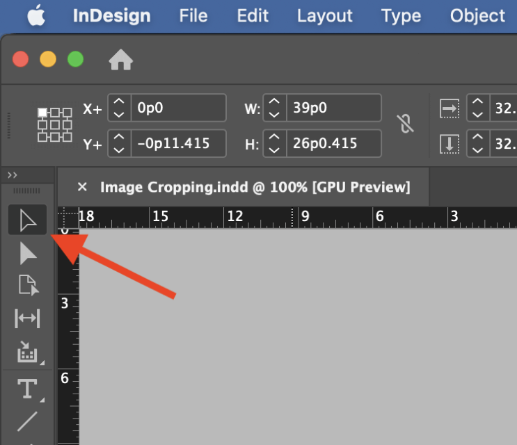 Crop an Image in Adobe InDesign & Tips)