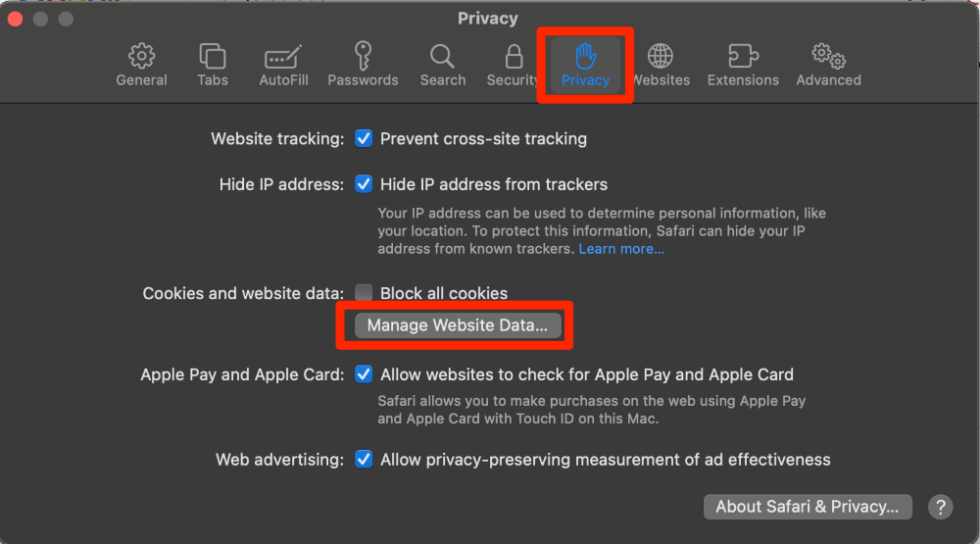 How to Enable or Disable Cookies on Safari Mac