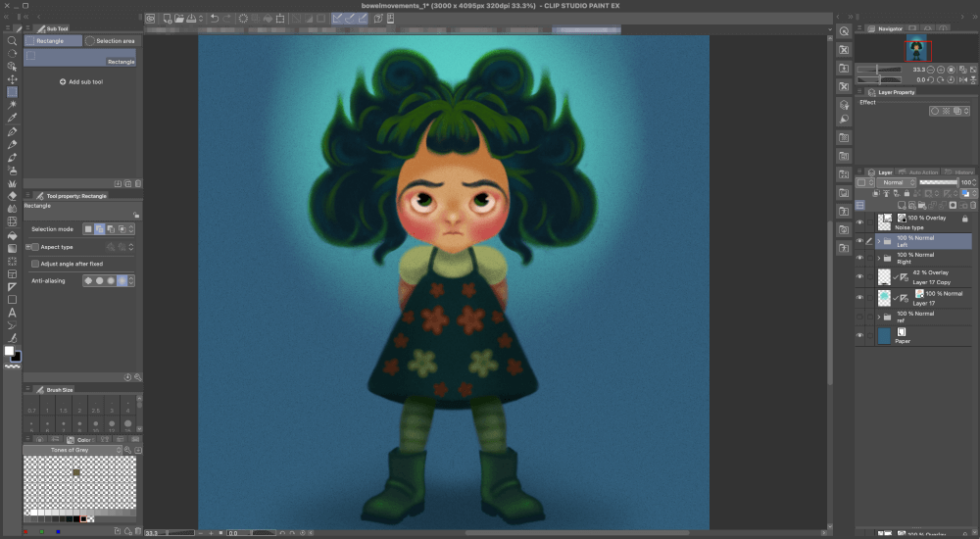 How to Flip a Layer or Image in Clip Studio Paint