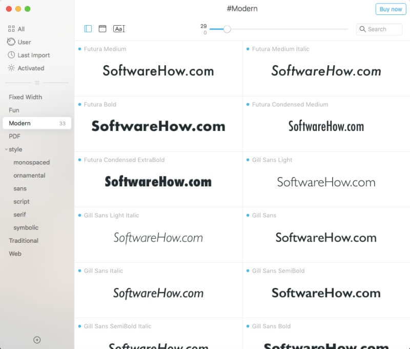Font manager app mac