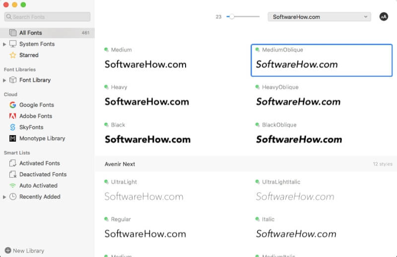 best font manager for windows pc