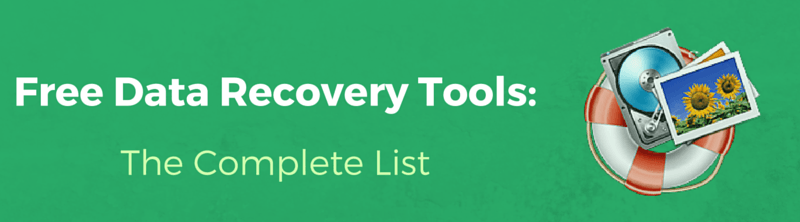 Free Data Recovery Tools