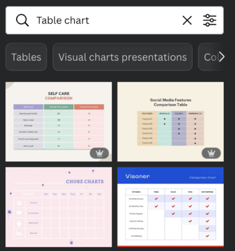 How to Make and Insert a Table in Canva (4 Steps)