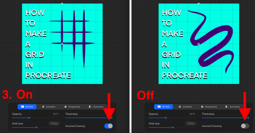 free grid builder procreate