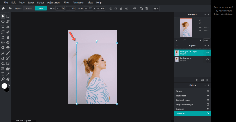 PIXLR Editor: Adding PNG Layers to JPEG Files 