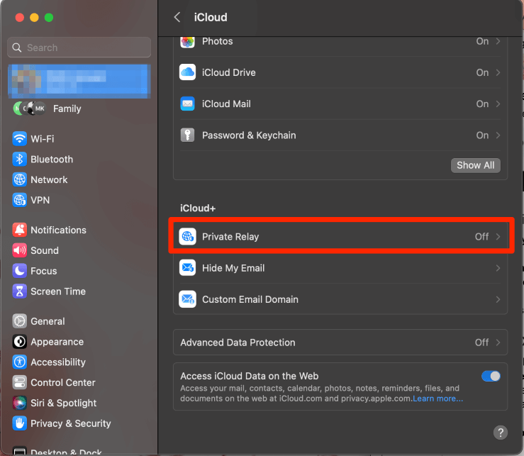 safari can't find server on mac