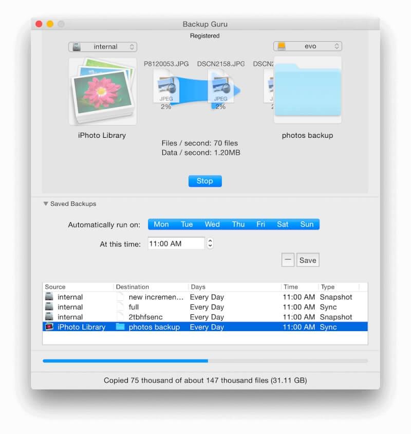 seagate backup plus create new folder on mac