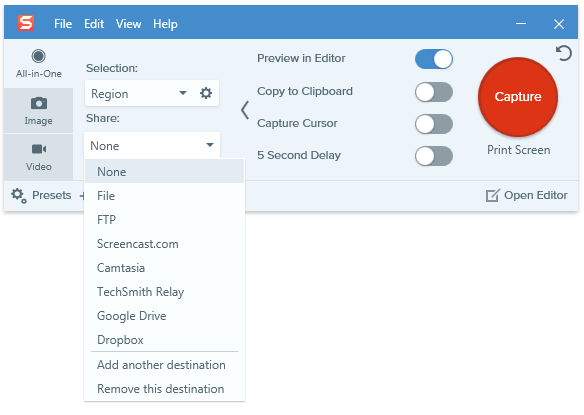 how to add time in snagit tool