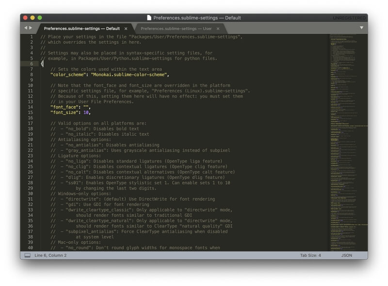 developer text editor mac