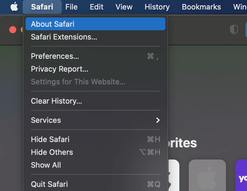 update safari without updating mac