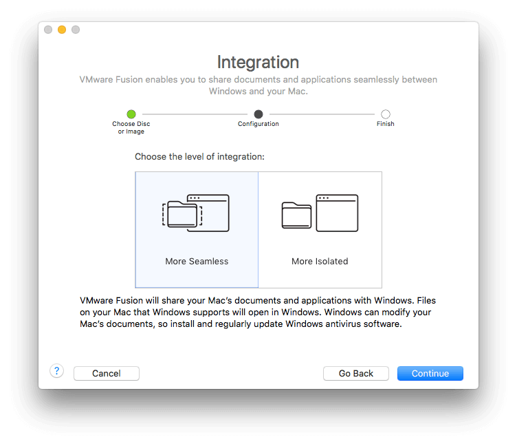 vmware fusion 10 system requirements
