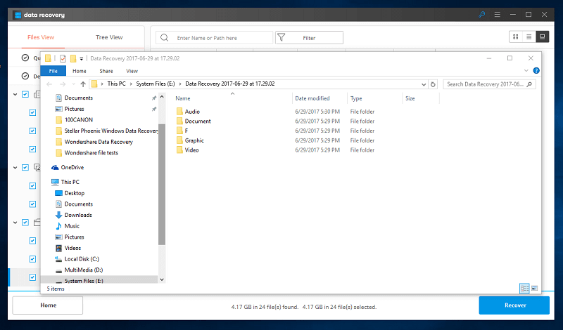 Tech Specificaiile De Wondershare Data Recovery For Mac