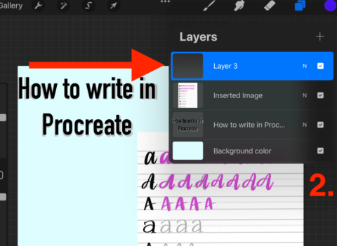 3 Ways To Write In Procreate Hand Lettering 3 Ways To Write In Procreate Hand Lettering