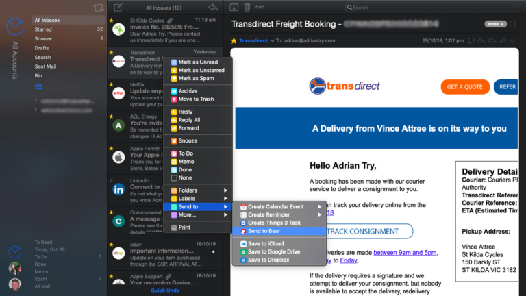 installing spamsieve with airmail 3 installing spamsieve with airmail 3