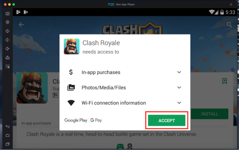 typing clash royale bluestacks mac
