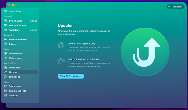 CleanMyMac X Updater