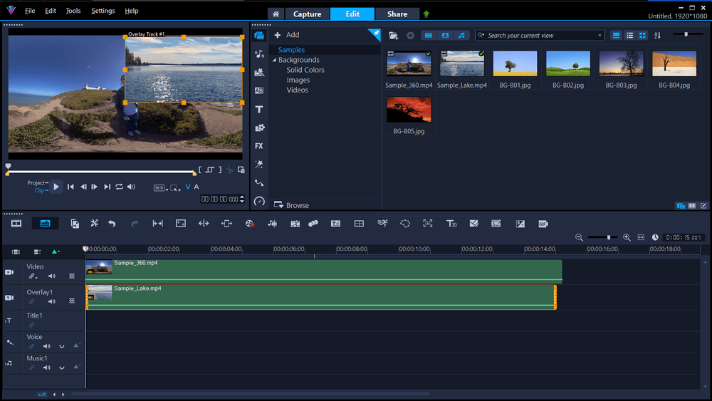 Creating animated GIFs - Corel VideoStudio Help