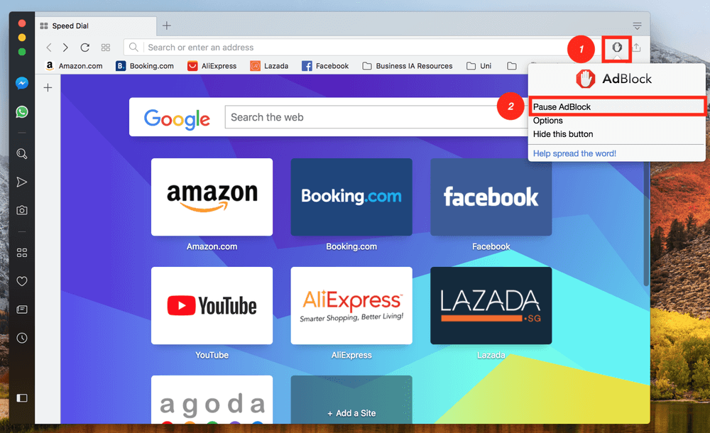 كيفية تعطيل AdBlock على Chrome أو Safari أو Firefox أو Edge أو Opera