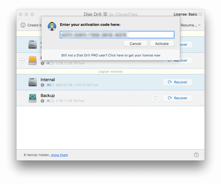 serial key disk drill