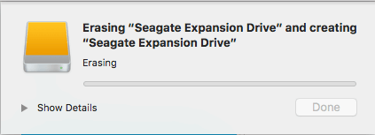 format seagate expansion for ntfs