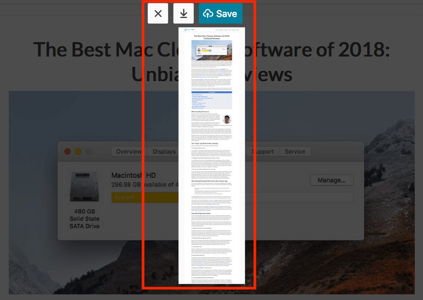 10 Ways To Screenshot Entire Webpage On Mac Or Windows