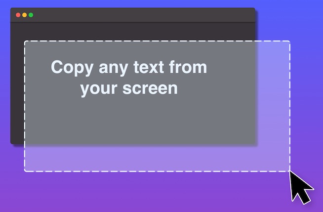 Grab2Text copy text in an image