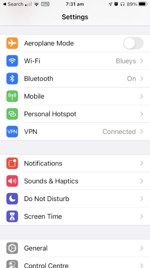 3 Quick Ways to Turn Off a VPN on Your iPhone