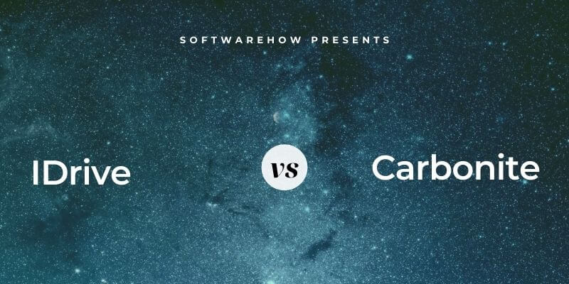 IDrive vs. Carbonite