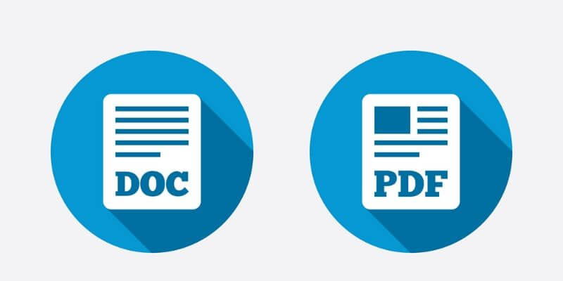 insert pdf into word