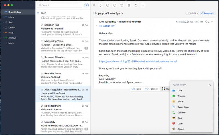 best free email apps for mac