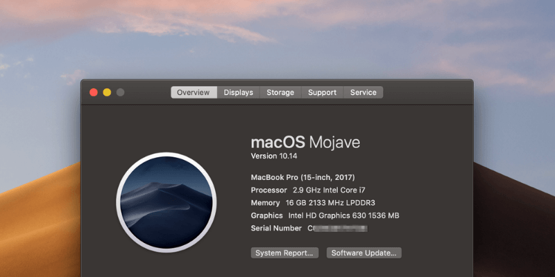 install windows 7 on mac os mojave