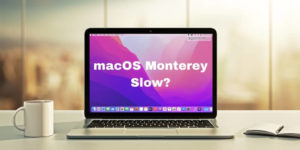 macos monterey slow