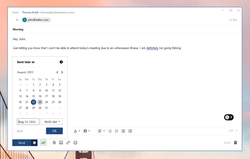 is mailbird free safe for business use