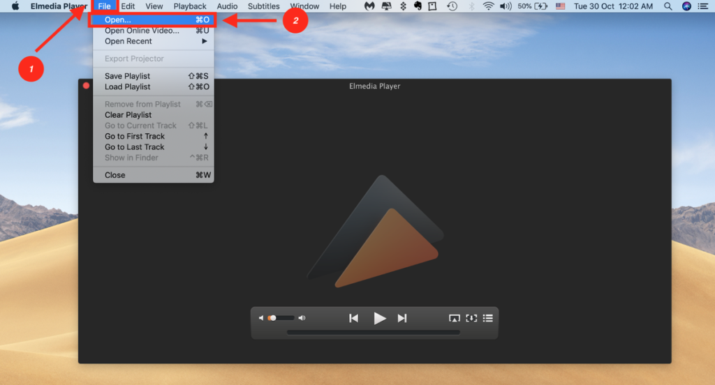 how to open an mp4 on a mac
