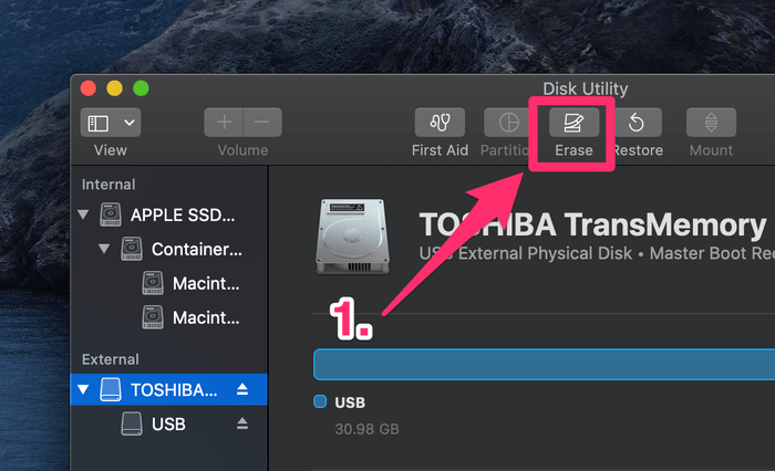 erase hard drive mac
