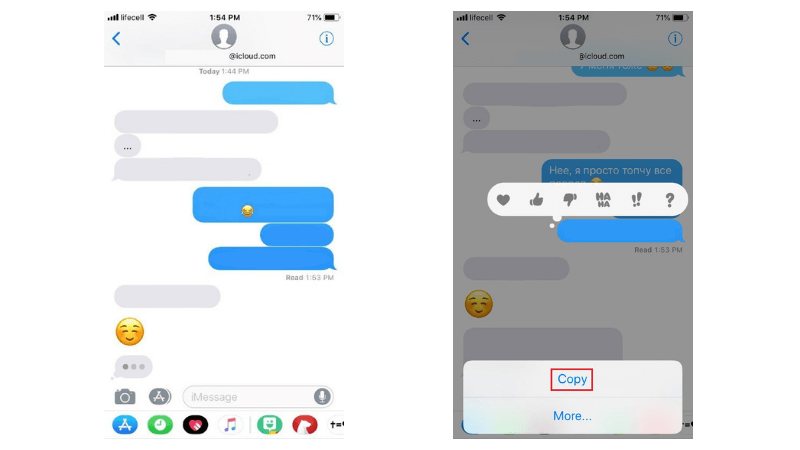 how can i print text messages from my iphone