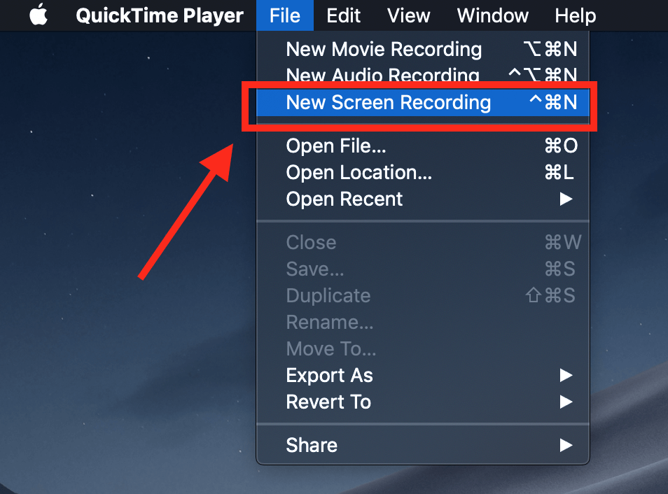 how to do screen record on macbook