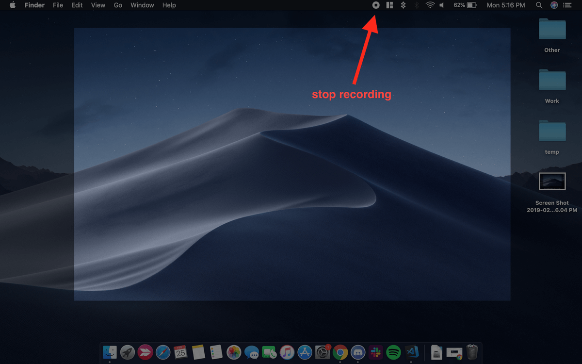 how to record video from screen on mac