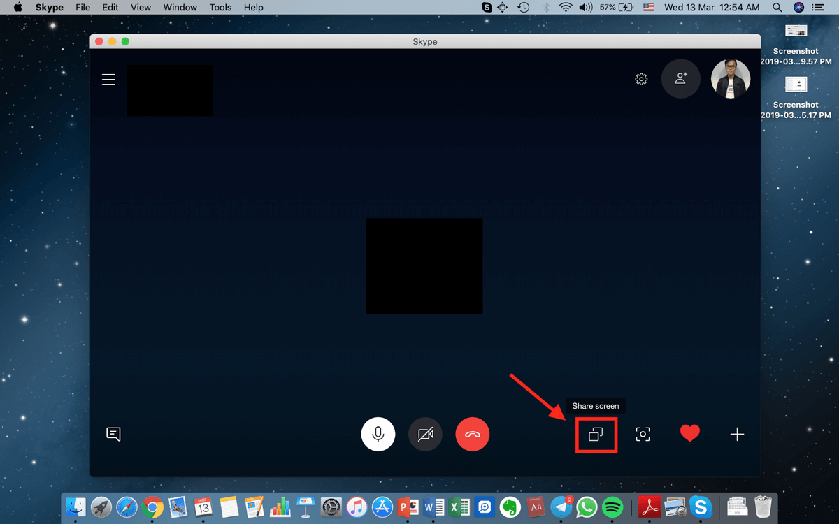 how to upload skype on macbook air