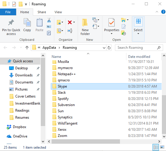 unable to close skype app after uninstall windows 10